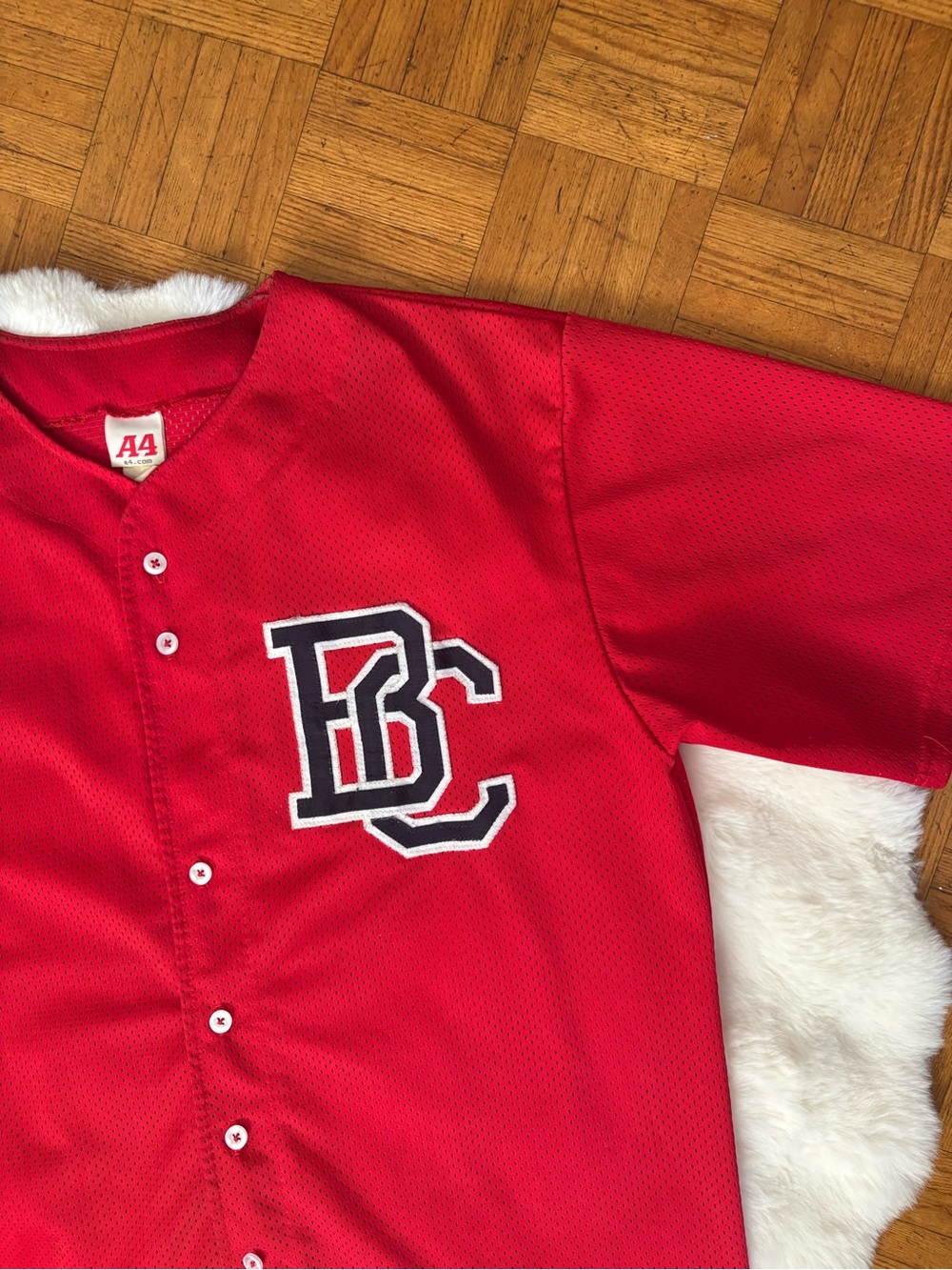 vintage A4 oversized baseball jersey